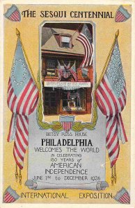 Welcome Sesquicentennial Exposition Philadelphia PA 1926 postcpostcard