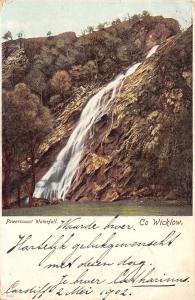 BR61796 ireland wicklow powerscourt waterfall