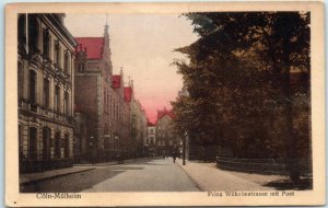 M-26212 Prince Wilhelmstrasse with post Mülheim Cologne Germany