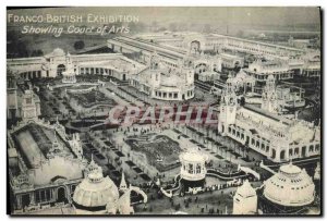 Old Postcard Franco British Exhibition Showing Court of Arts