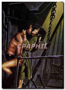 Postcard Modern Naked erotic Illustrator Film Cargo Bertrand