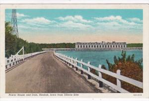 Iowa Keokuk Power House and Dam Curteich