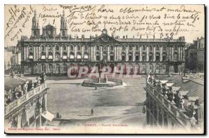 Old Postcard Nancy Place Stanislas