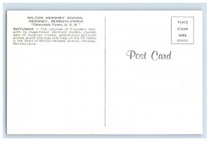 Vintage Milton Hershey School, Hershey Pennsulvania. Postcard F123E