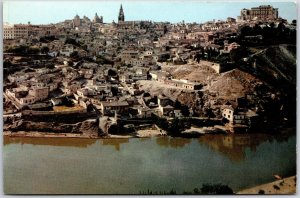 Toledo Spain Vista General Buildings Attractions Postcard