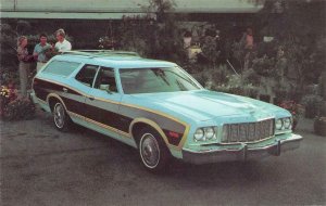 1976 Gran Torino Squire Wagon Car Ad Station Wagon Vintage Postcard