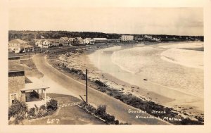 RPPC Kennebunk, Maine Gooch's Beach c1930s Vintage Photo Postcard