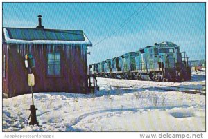 Boston and Maine Railroad Locomotive No 1753 At Mechanicville New York