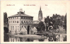 Germany Frankfurt Am Main Dom Vintage Postcard 02.97