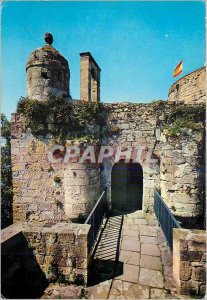 Postcard Modern San Sebastian Castillo of Santa Cruz de la Mota Towards East ...