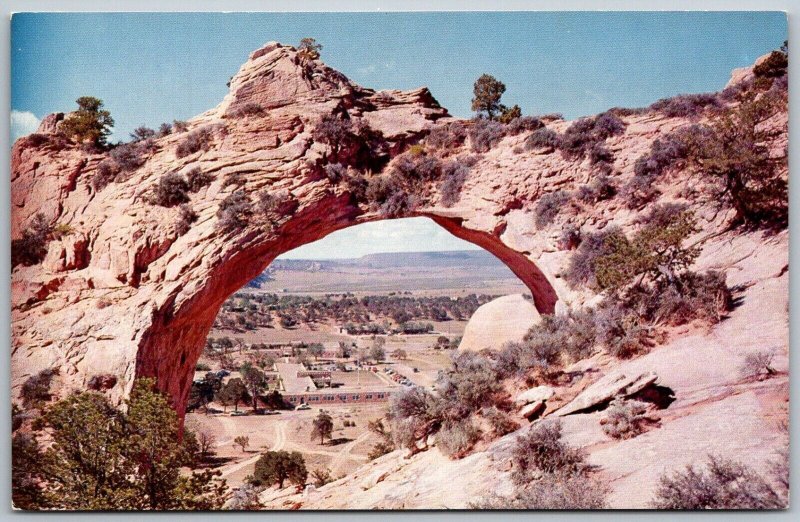 Window Rock Arizona c1960 Petley Postcard Window Rock