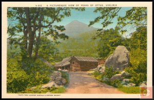 A Picturesque View of Peaks of Otter, VA