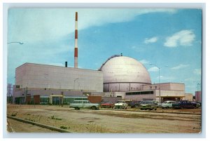1962 Nuclear Power Station Steve's Cafe - Chenoa Illinois IL Secor IL Postcard