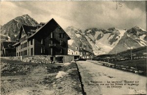 CPA Dauphiné LE LAUTARET Descent sur BRIANCON vue sur les Hotels et (453581)