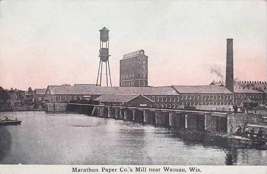 Wisconsin Wasau Marathon Paper Company Mill