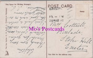 Genealogy Postcard - Cottrell, Stoke Hill, Exeter, Devon GL2160