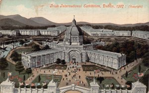 DUBLIN IRELAND~IRISH INTERNATIONAL EXHIBITION~J TALLON POSTCARD