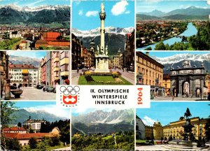 Austria Innsbruck Home Of IX Olympic Winter Games Multi View 1963