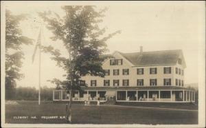 Pequaket NH Clement Inn c1910 Real Photo Postcard