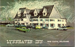 Vtg Lynnhaven Inn Restaurant New Castle Delaware DE Unused Chrome Postcard