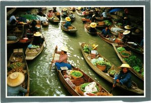 CPM AK THAILAND The Floating Market at Damnernsaduok in Rajchaburi (344353)