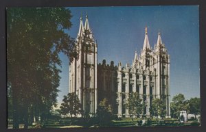 Utah SALT LAKE CITY Mormon Temple located on Temple Square ~ Chrome