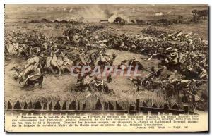 Old Postcard Panorama of the Battle of Waterloo Napoleon 1st Army