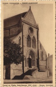 CPA THURY-HARCOURT Portail de l'Eglise Saint-Sauveur (1250466)