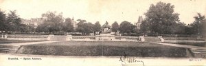 ab9981 - BELGIUM - Carte Postal Ancienne VINTAGE POSTCARD - Bruxelles DOUBLE-