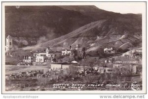 California Death Valley Scottys Death Valley Ranch Real Photo