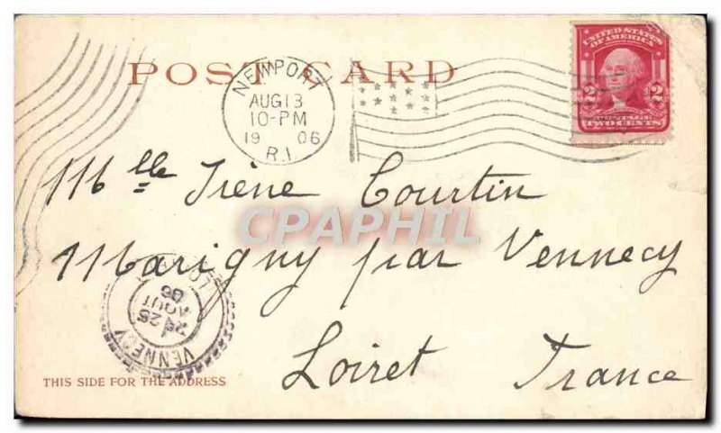 Old Postcard A Joke On the Beach Folklore