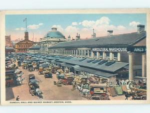 Unused W-Border AGRICULTURAL WAREHOUSE AT QUINCY MARKET Boston MA hp0999