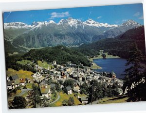 Postcard St. Moritz, Switzerland