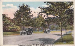 Illinois Greetings From Alexander 1922