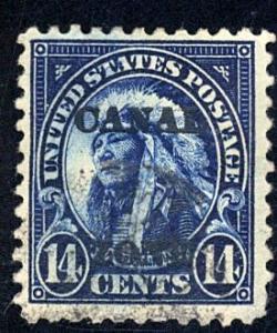 Canal Zone # 77 Used F-VF Cat$22.50