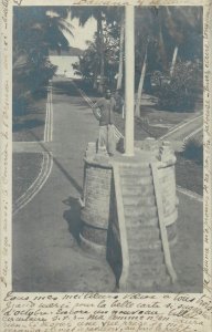 Belgian Congo Banana 1919 photo postcard 