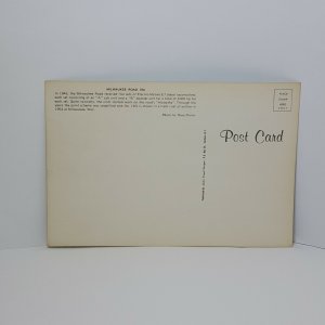 Milwaukee Road 18A Railroad Train Oversize Vintage Postcard