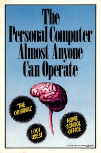 Humour The Personal Computer Almost Anyone Can Operate