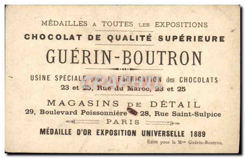 Chromo Chocolate Guerin Boutron Hunter horse 1846 1890 Militaria