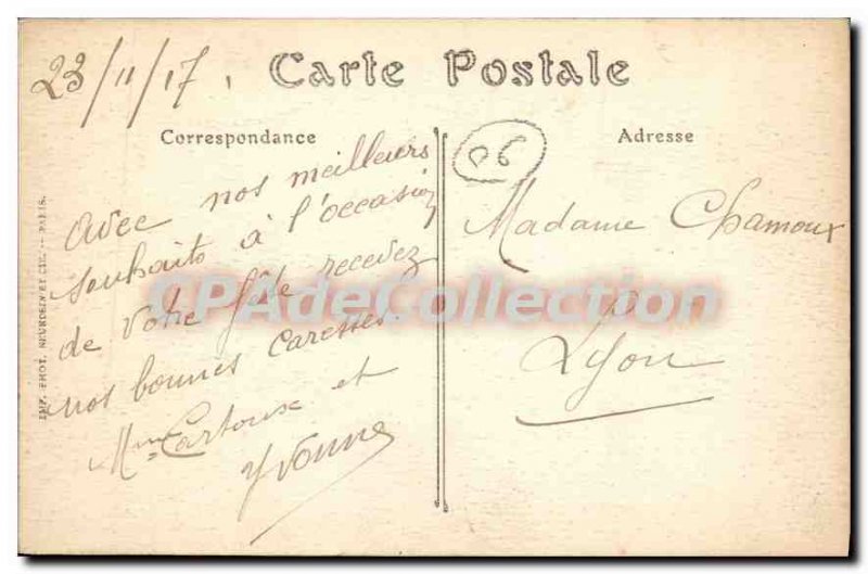 Nice Old Postcard General view Quartier Cimiez