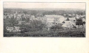 Cairo New York Birds Eye View in the Catskills Vintage Postcard AA109817