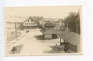 Proctor VT Railroad Station Train Depot RPPC Real Photo Postcard