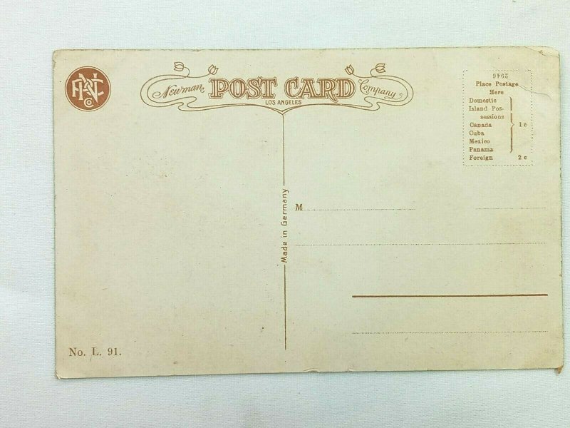 Vintage Postcard 1910's San Diego High School San Diego CA California