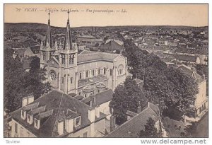 L'Eglise Saint Louis, Vue Panoramique, Vichy (Allier), France, 1900-1910s