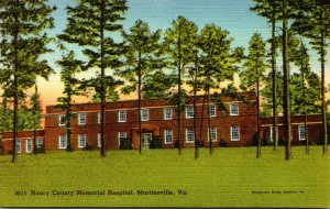 Virginia Martinsville Henry County Memorial Hospital