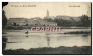 Old Postcard Surroundings of Toul Illustrious Horse Gondreville