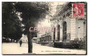 Old Postcard Neris baths Casino