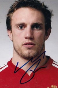 Mike Blair Scottish Rugby Player Hand Signed Photo