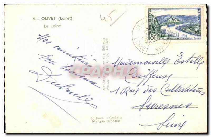 Postcard Modern Loiret