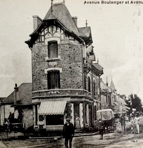 Pastry Shop Boulenger And Mazy Avenue Pornichet France 1910s Postcard PCBG12B